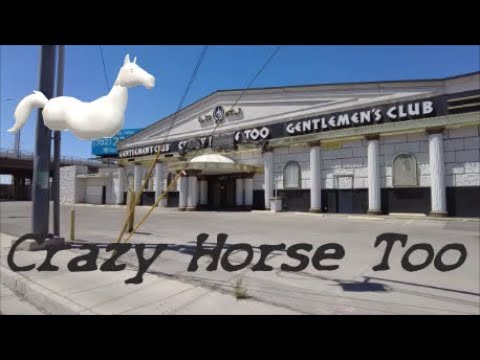 ABANDONED Strip Club Las Vegas From The Outside 4K Resolution  (April 23, 2021)