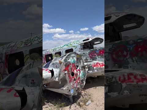 Angel's Nevada Brothel Wrecked Airplane