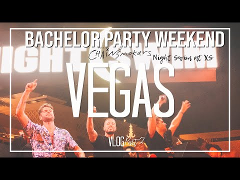 BACHELOR PARTY IN VEGAS – The Chainsmokers at XS Night Swim Las Vegas || VLOG