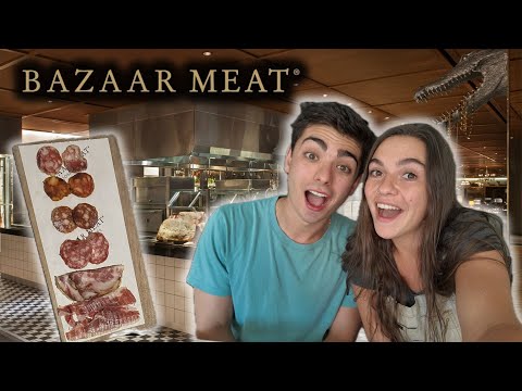 BAZAAR MEAT, LAS VEGAS || Best Meal in LV? José Andrés Tasting Menu