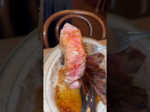 Best steak in America?! #steak #steakhouse #ribeye #nyc