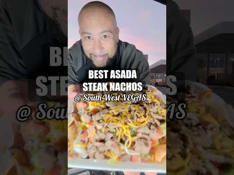 Best STEAK NACHOS in VEGAS #vegas #foodcritic #vegasfood #mexicanfood #shortsfood #vegaslocal #try