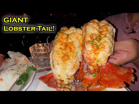 BIGGEST Lobster Tail & King Crab at OLDEST Steakhouse in Las Vegas