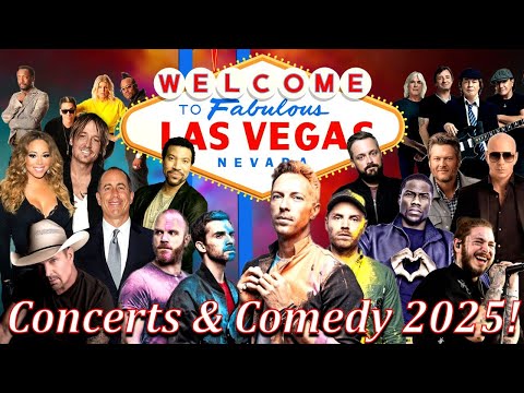 Can't Miss Las Vegas Shows, Concerts, & Comedies Heading into 2025