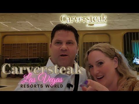Carversteak–Resorts World– Best Steakhouse in Las Vegas?