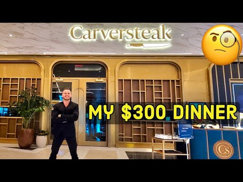 Carversteak Was Just Voted #1 Best LAS VEGAS Steakhouse… IT'S NOT! ❌