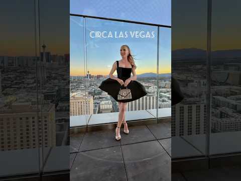 Circa Las Vegas | Best Rooftop Bar & Steakhouse | Barry's Downtown Prime #vegas #youtubeshorts
