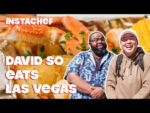 Comedian David So Reviews Las Vegas’ Food Scene || InstaChef