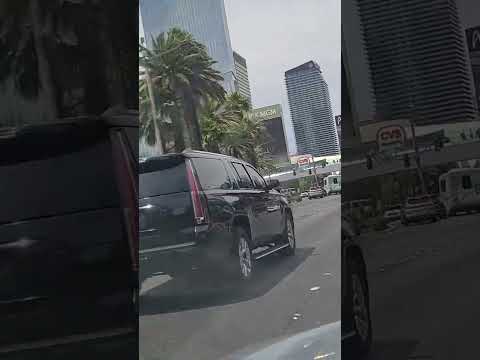 Driving Las Vegas casino corridor #lasvegas #casino #hotel #gambling #resort #besafe #comedy #shows