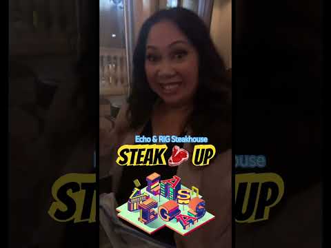 Echo & Rig Steakhouse best steakhouse in Las Vegas #shorts #steak #viral #lasvegas