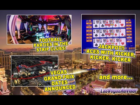 F1 COMES TO VEGAS, GHOSTBAR, BEST STRIP CLUB FOOTBALL PARTIES- LAS VEGAS ADVISOR WEEKLY UPDATE 63