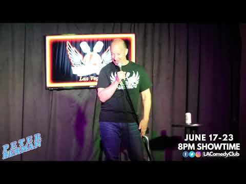 Hilarious Comedian Peter Berman LIVE at the L.A. Comedy Club on the Las Vegas Strip
