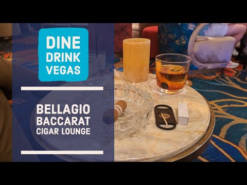 Is Baccarat Cigar Bar the BEST Casino Bar in Las Vegas?