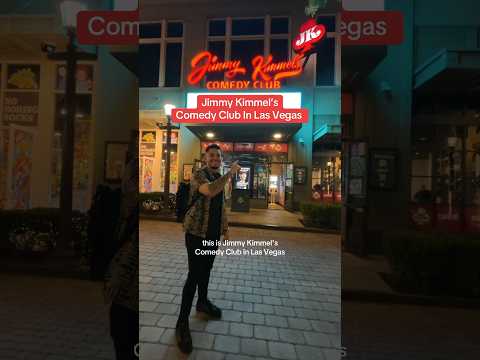 Jimmy Kimmel’s comedy club in Las Vegas. #Vegas #Lasvegas