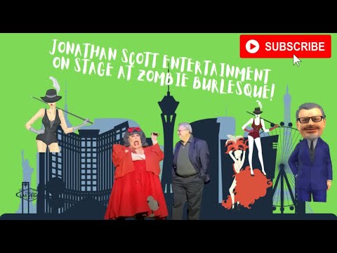 Jonathan Scott Entertainment On Stage at Zombie Burlesque Las Vegas