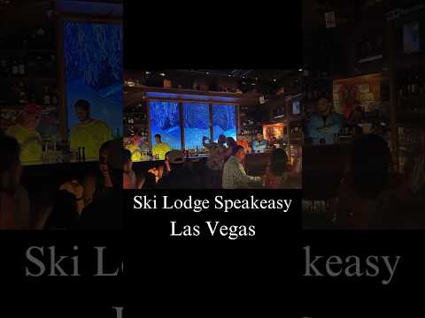 Las Vegas Best Speakeasy Bars – The Ski Lodge – #vanillaice #speakeasy #cocktails #music