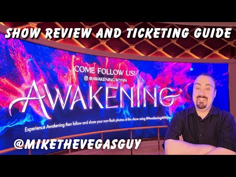 Las Vegas Show Expert Reviews Awakening @ Wynn Resort – Full Review – Prices and Seating Chart!!