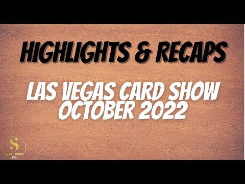 Las Vegas Show Recap and Reviews – October 2022 [How to strategize at shows?]