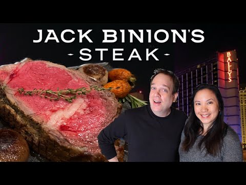 Las Vegas ULTIMATE Steakhouse Dinner! Jack Binion's Steak NEW Restaurant Horseshoe Vegas (Bally's)