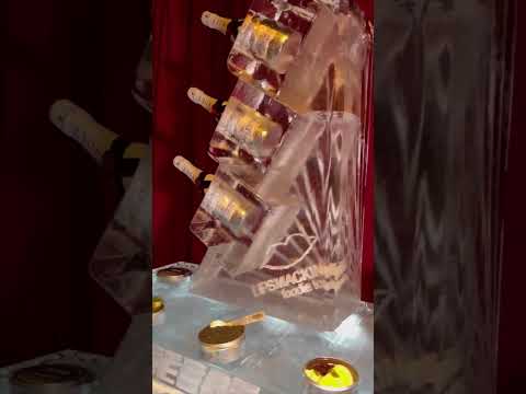 Lip Smacking Foodie Tours special Las Vegas event Ice Bar Hidden Speakeasy Champagne Caviar Dinner