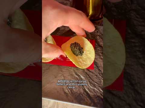 New Vegas Speakeasy with Caviar ! Caspian’s at Ceasars Palace !