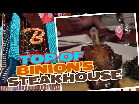 One Of The Best STEAKHOUSES In Las Vegas Is On Fremont Street.