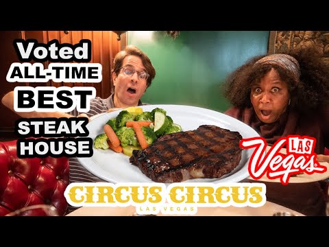 One of THE BEST STEAKHOUSES is Inside the Circus Circus in Las Vegas 🤡