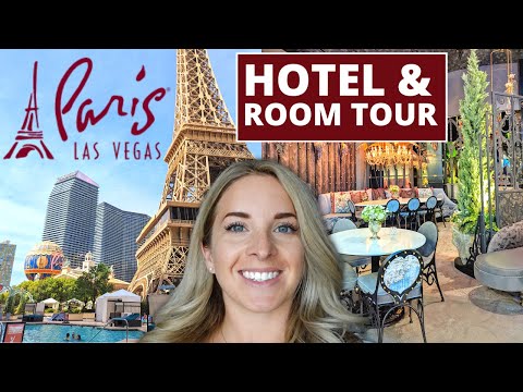 Paris Las Vegas Burgundy Room Tour (Cheapest King Room) Paris Hotel Review & Tour Las Vegas 2023