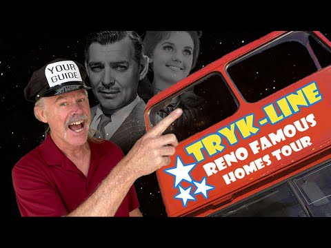 Reno, Nevada famous homes tour!   Movie and TV stars, casino and brothel owners, gangsters and more!