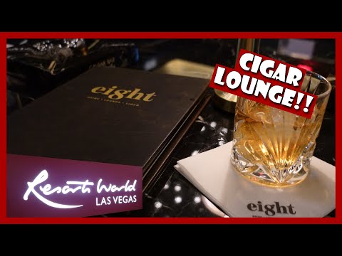 Resorts World Las Vegas "Eight" Cigar Lounge and Bar