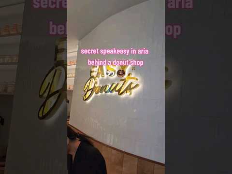 SECRET speakeasy in Vegas 👀