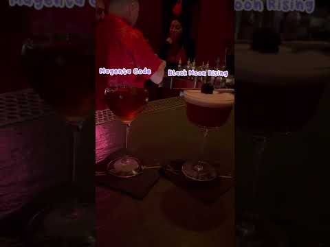 Speakeasy in Resorts World Las Vegas #speakeasy #lasvegas #shorts #cocktail #happy #asian #vegas