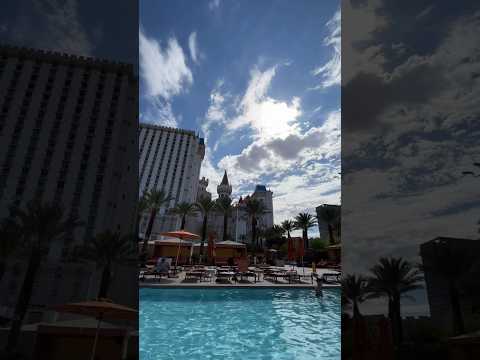 The Adults-Only Swimming Pool at Excalibur Las Vegas