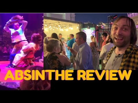 THE LAS VEGAS SON Reviews & Drinks ABSINTHE at Caesars Palace Show | Absinthe Review For Millennials