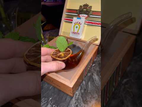 This speakeasy has the BEST PRESENTATIONS. EASY’s Lounge in LAS VEGAS #speakeasy #lasvegas