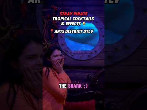 Tiki Bar with pirates, sharks, strong cocktails