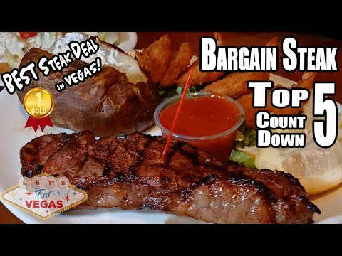 Top 5 Bargain Steak Deals in Las Vegas 🥩💲