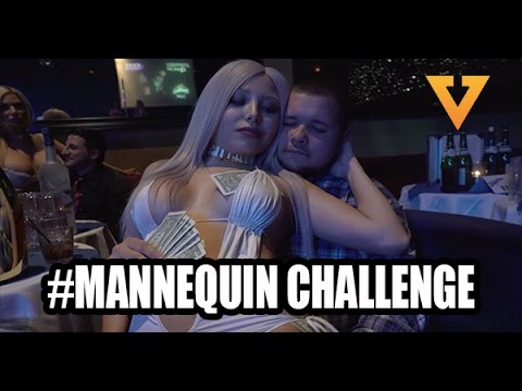 Vegas Strip Club Mannequin Challenge