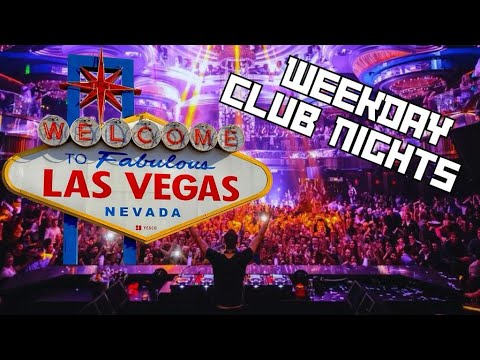 What Clubs are open on the Weekdays in Las Vegas? (2023-2024)