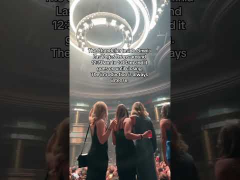 When does the Chandelier inside Omnia Las Vegas drop ? #electronicmusic #clubbing #omnia #lasvegas