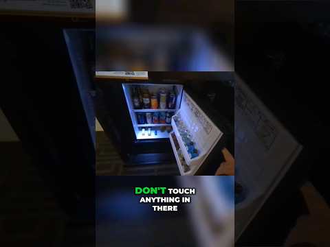 Costly Hotel Secrets: Avoid the Mini Bar & Hidden Charges! #lasvegas #caesars #minibar