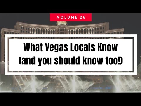 Las Vegas Tips and Secrets only Local Residents Know…