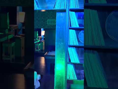 Preshow in the Secret Green Room Backstage Bar on Fremont in Vegas