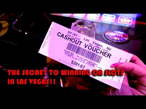 THE SECRETS TO WINNING ON SLOTS IN LAS VEGAS.