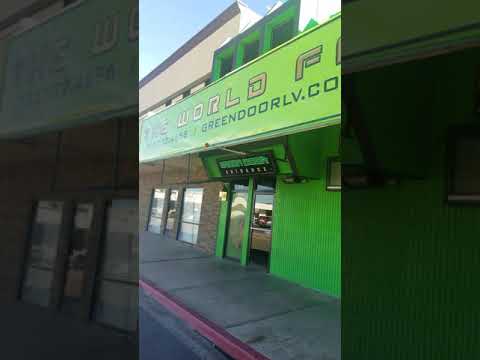 World famous green door