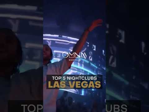 Top 5 Nightclubs In Las Vegas! #shorts