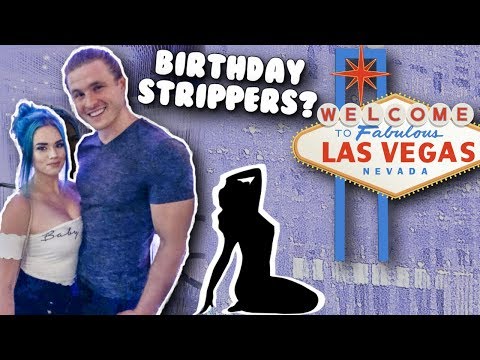 VEGAS FUN WITH FRIENDS | Drinks & 1st Time Strip Club!